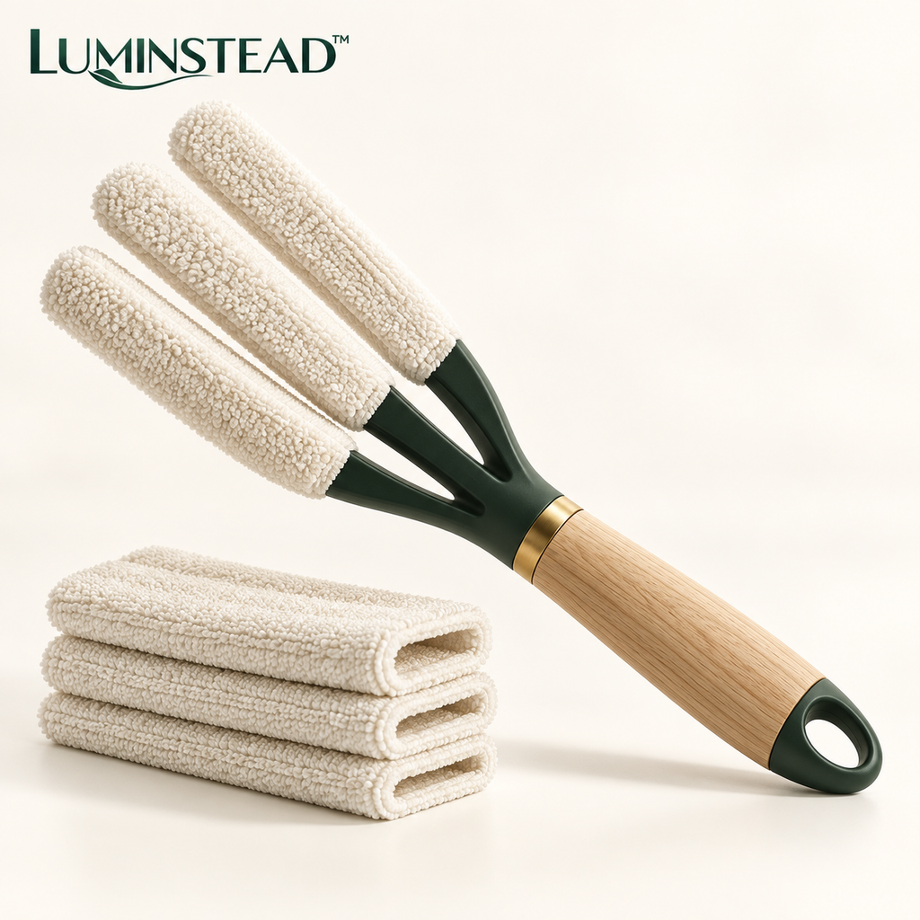 LUMINSTEAD™ Microfiber Blind and Vent Cleaning Tool