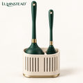 LUMINSTEAD™ Plunger and Drain Clearing Tool Set with Holder