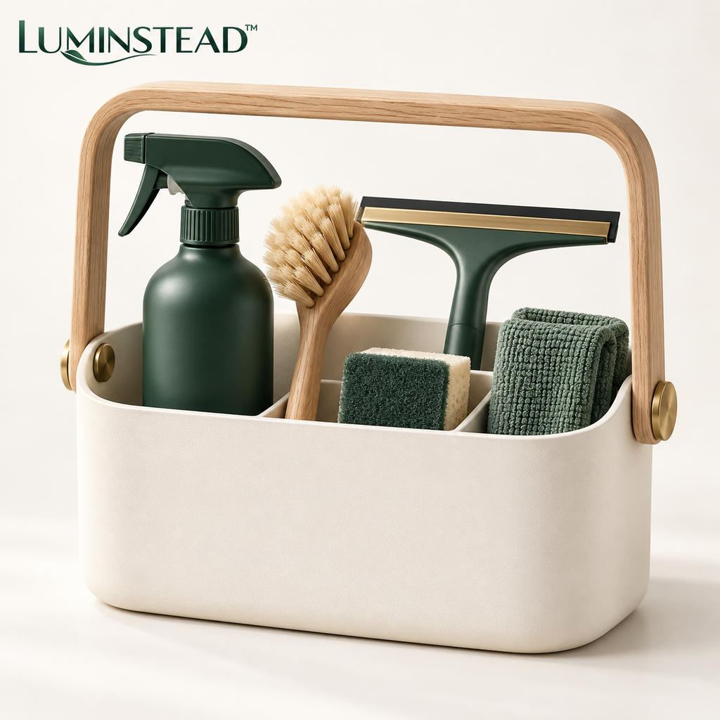 LUMINSTEAD™ Portable Household Cleaning Caddy Set