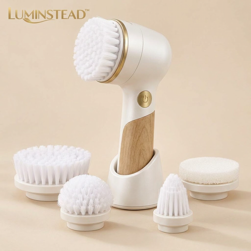 LUMINSTEAD™ Cordless Electric Spin Scrubber Kit