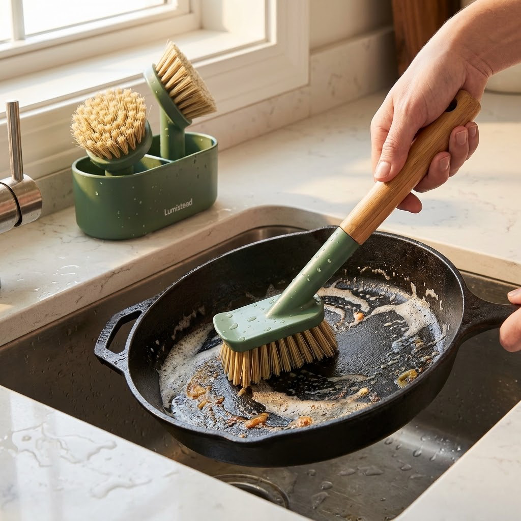 LUMINSTEAD™ Interchangeable Tile and Grout Brush Kit