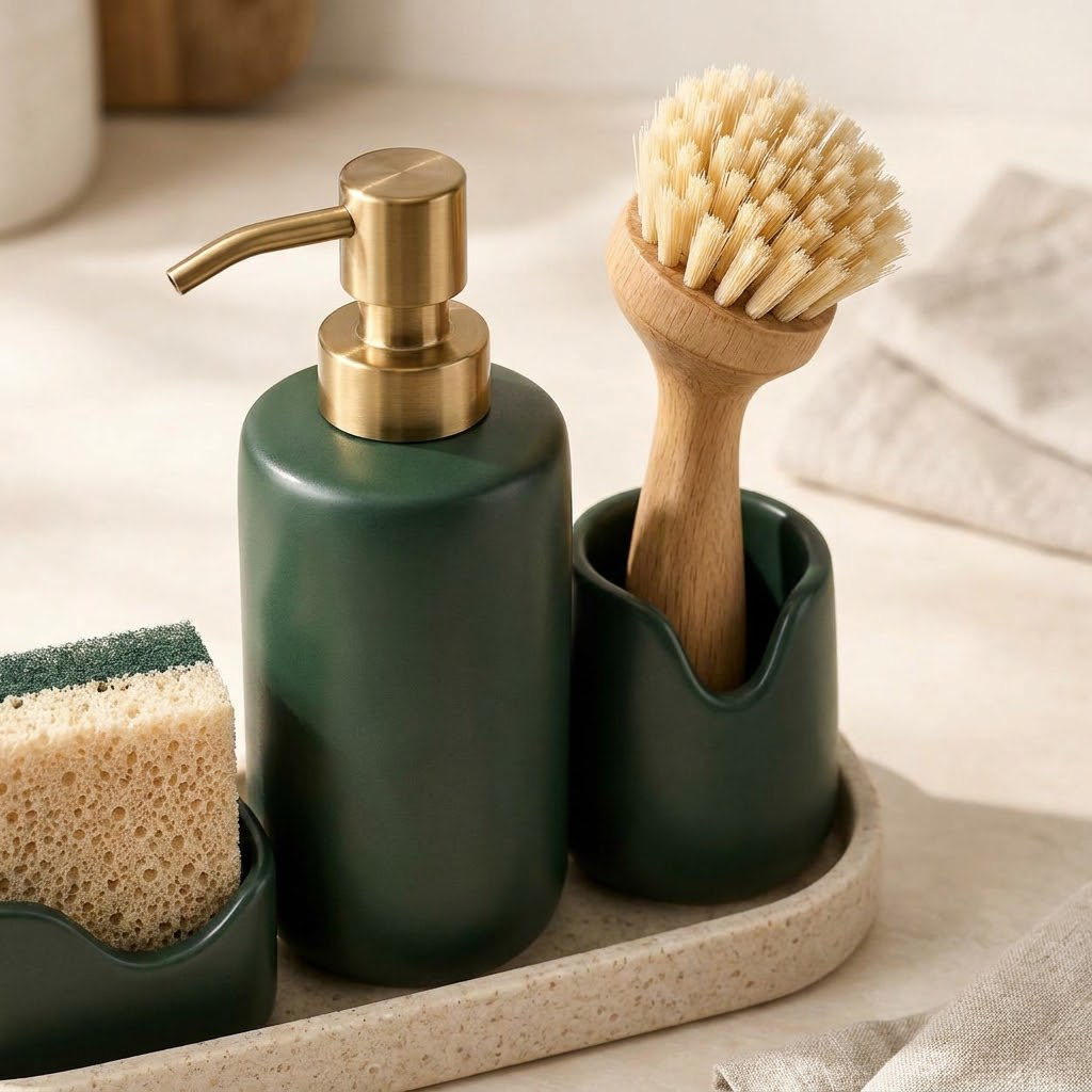 LUMINSTEAD™ Countertop Dish Cleaning Set