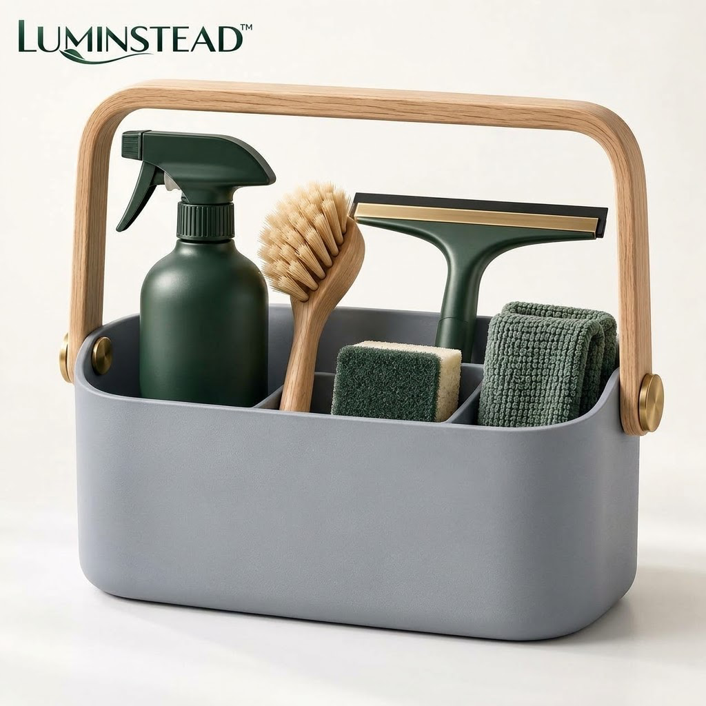 LUMINSTEAD™ Portable Household Cleaning Caddy Set