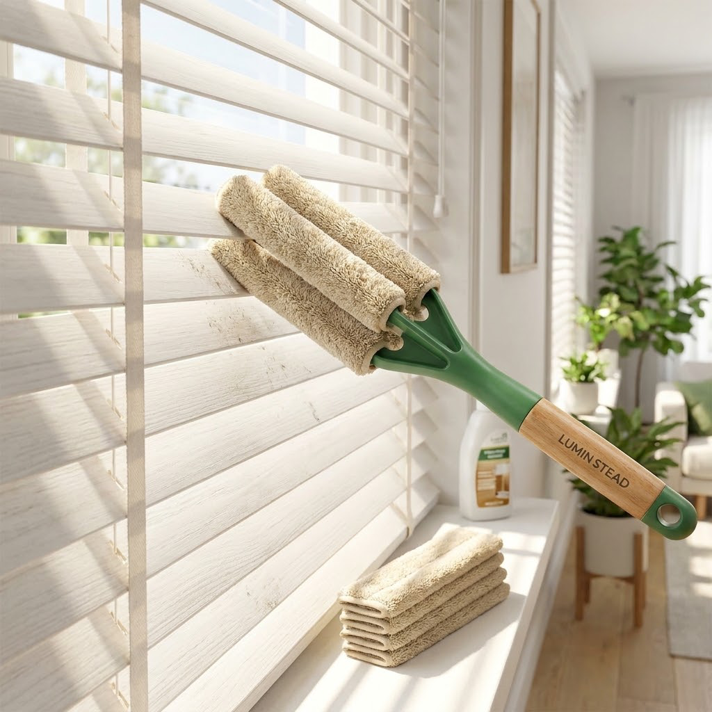 LUMINSTEAD™ Microfiber Blind and Vent Cleaning Tool