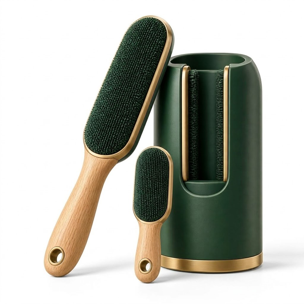 LUMINSTEAD™ Reusable Lint and Upholstery Brush Set