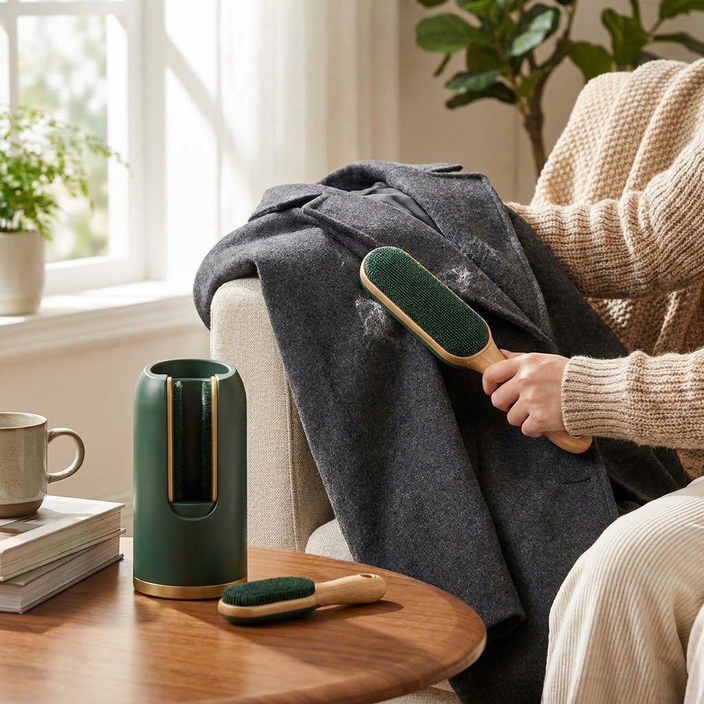 LUMINSTEAD™ Reusable Lint and Upholstery Brush Set
