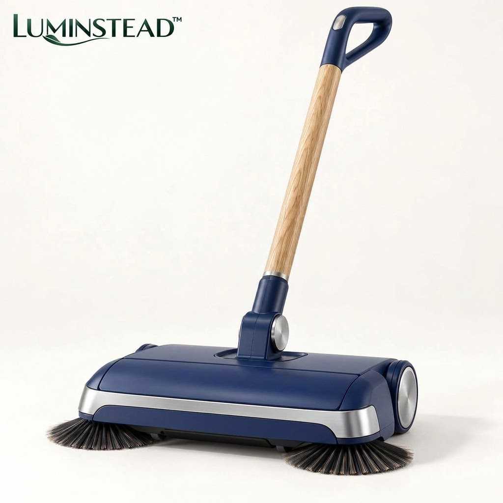 LUMINSTEAD™ Cordless Dual-Brush Floor Sweeper