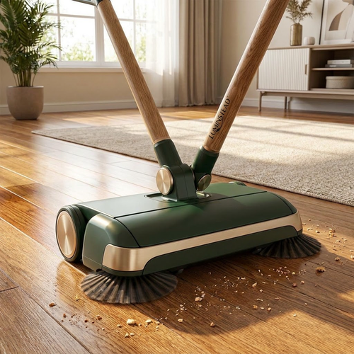 LUMINSTEAD™ Cordless Dual-Brush Floor Sweeper