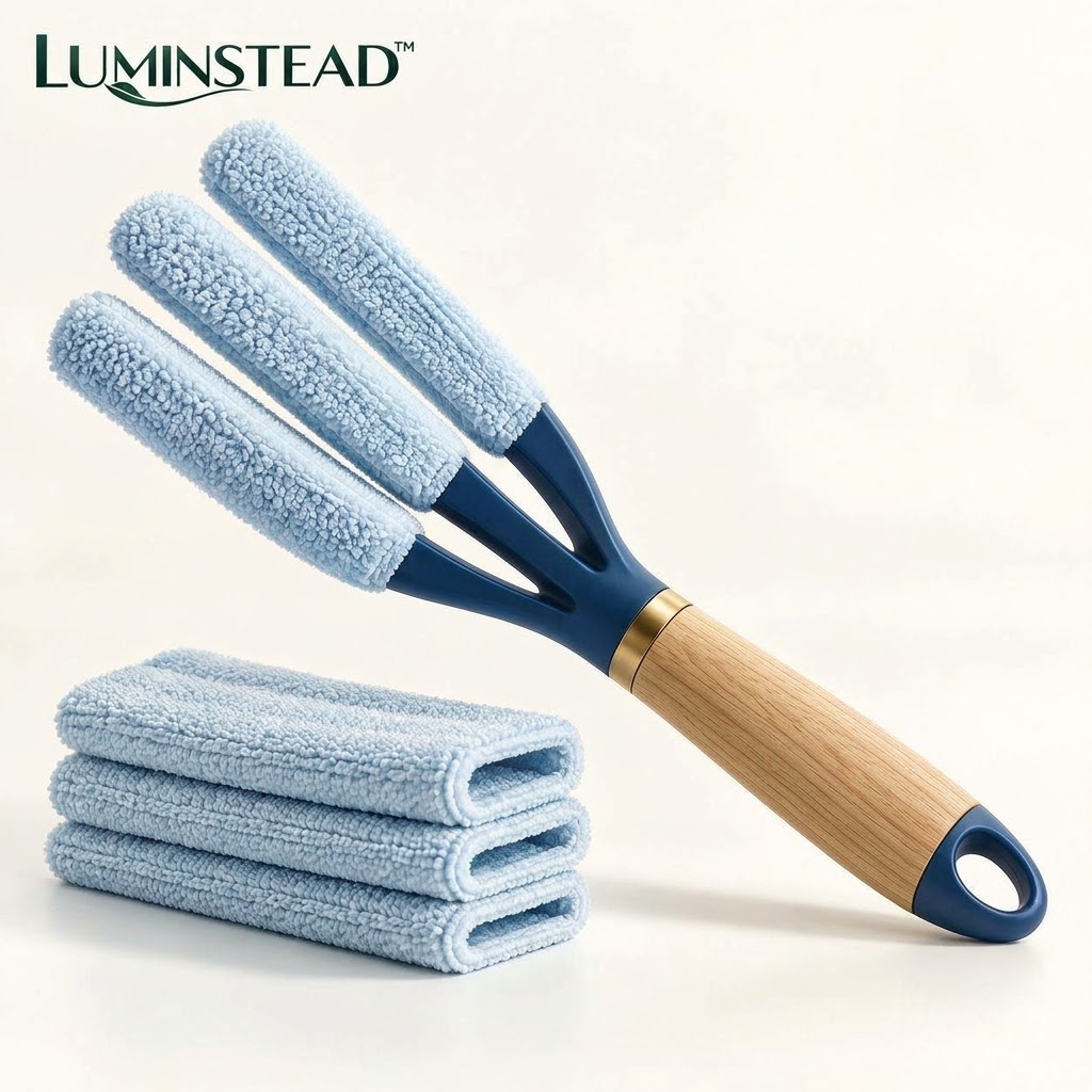 LUMINSTEAD™ Microfiber Blind and Vent Cleaning Tool