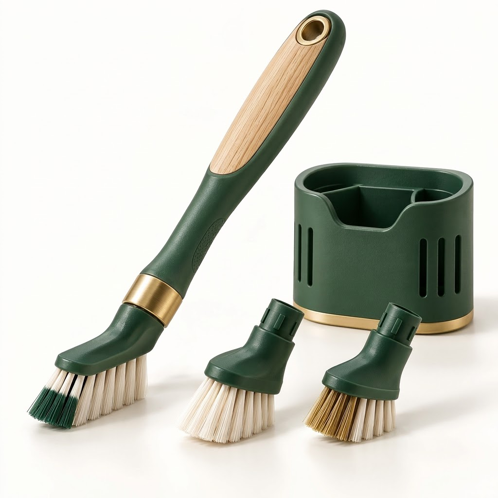 LUMINSTEAD™ Interchangeable Tile and Grout Brush Kit