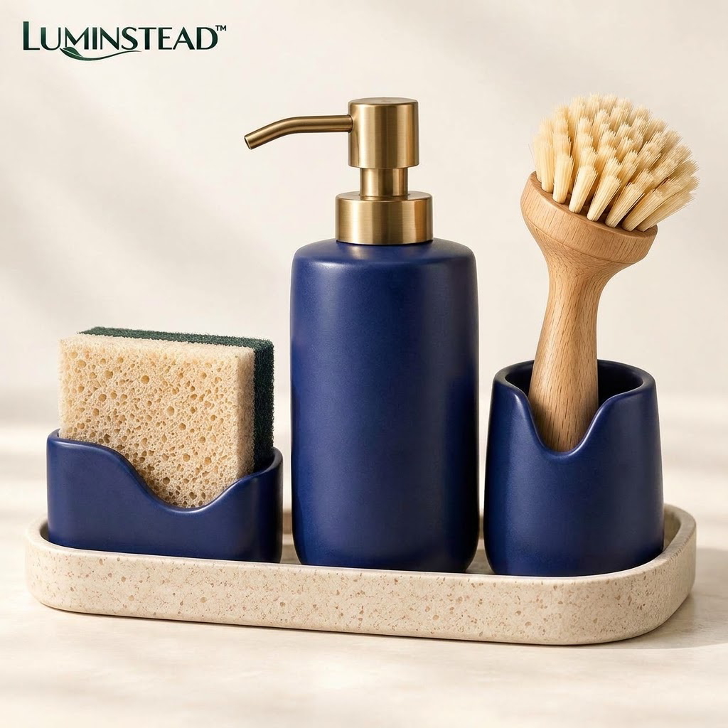 LUMINSTEAD™ Countertop Dish Cleaning Set