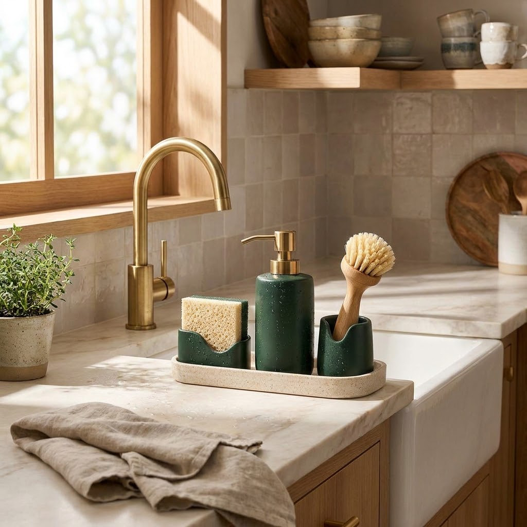 LUMINSTEAD™ Countertop Dish Cleaning Set