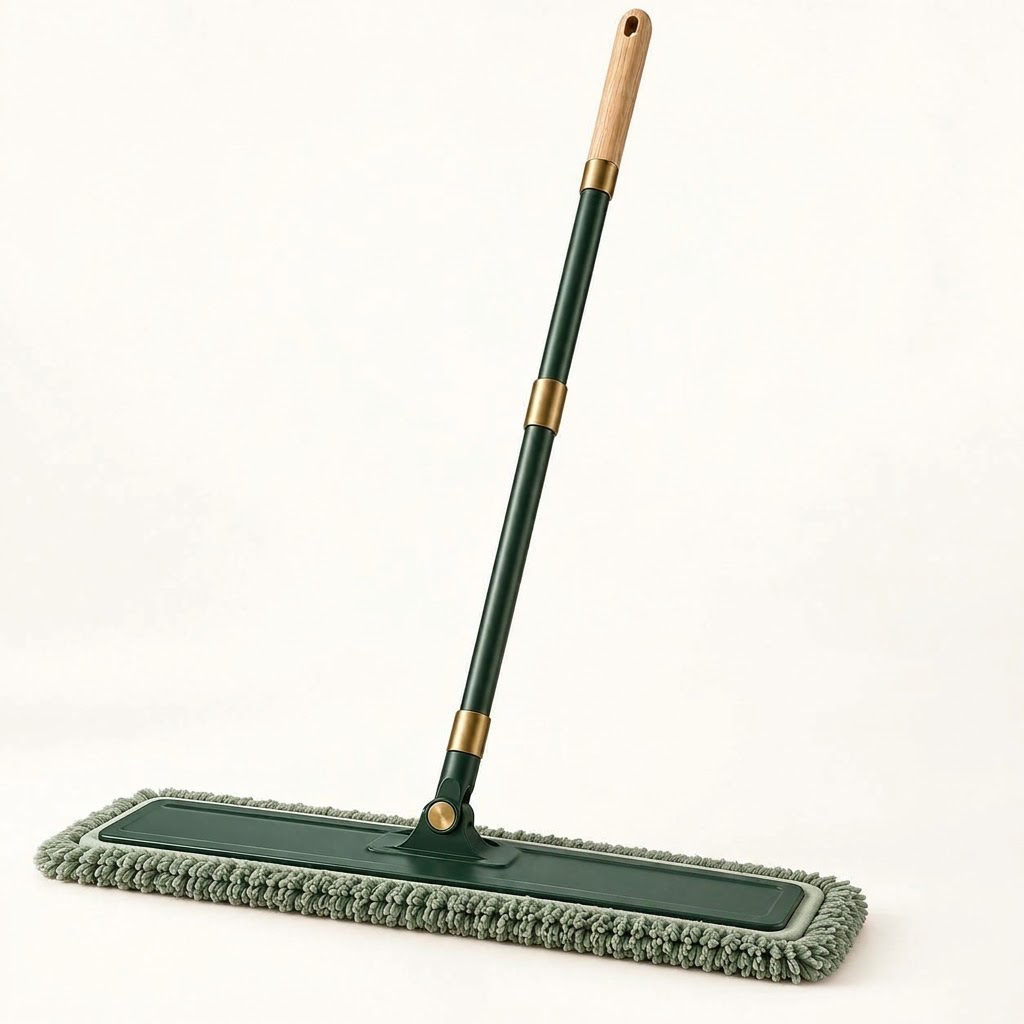 LUMINSTEAD™ Wide Microfiber Dust Mop with Replacement Pads