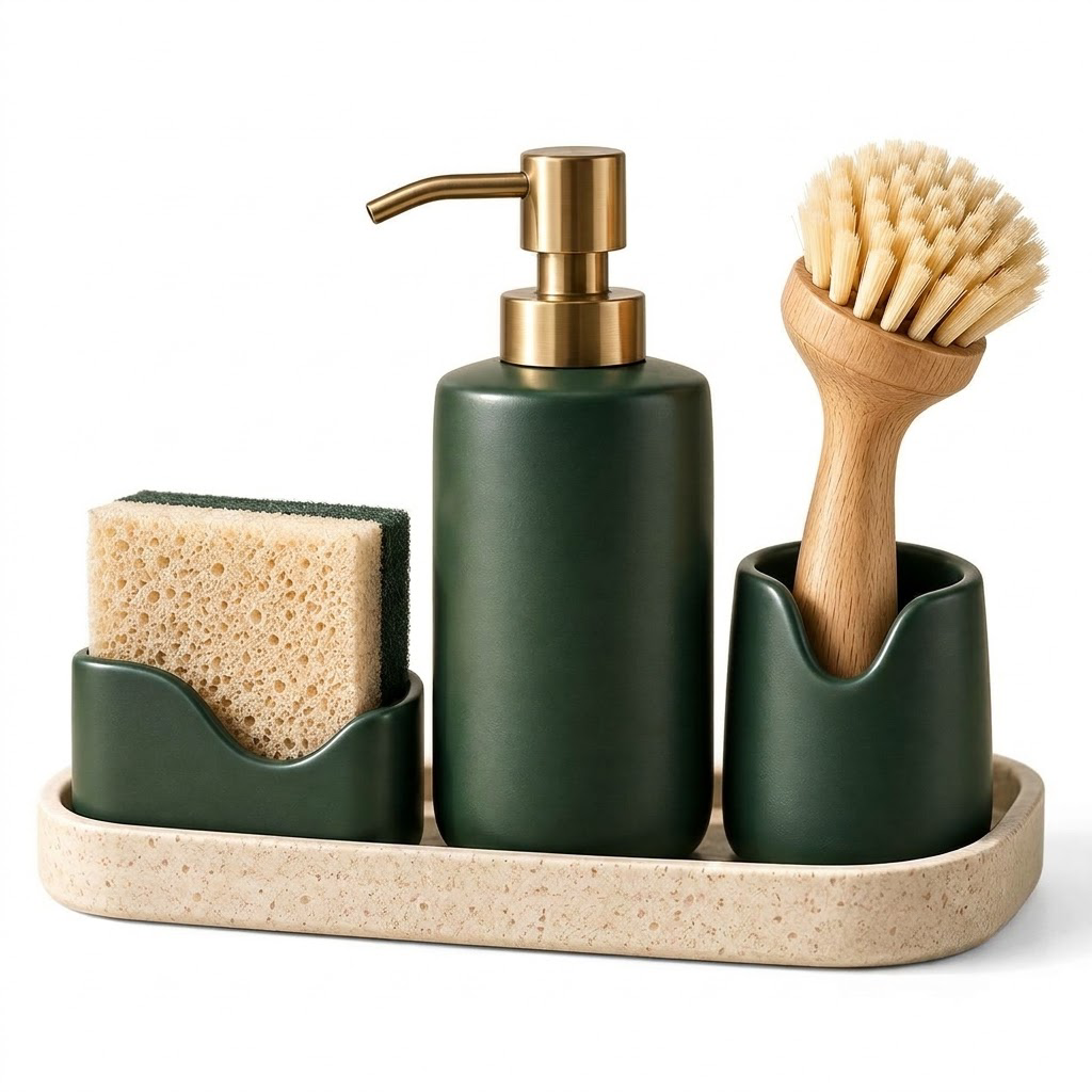 LUMINSTEAD™ Countertop Dish Cleaning Set
